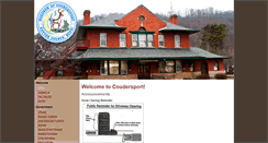 Desktop Screenshot of coudersportborough.org
